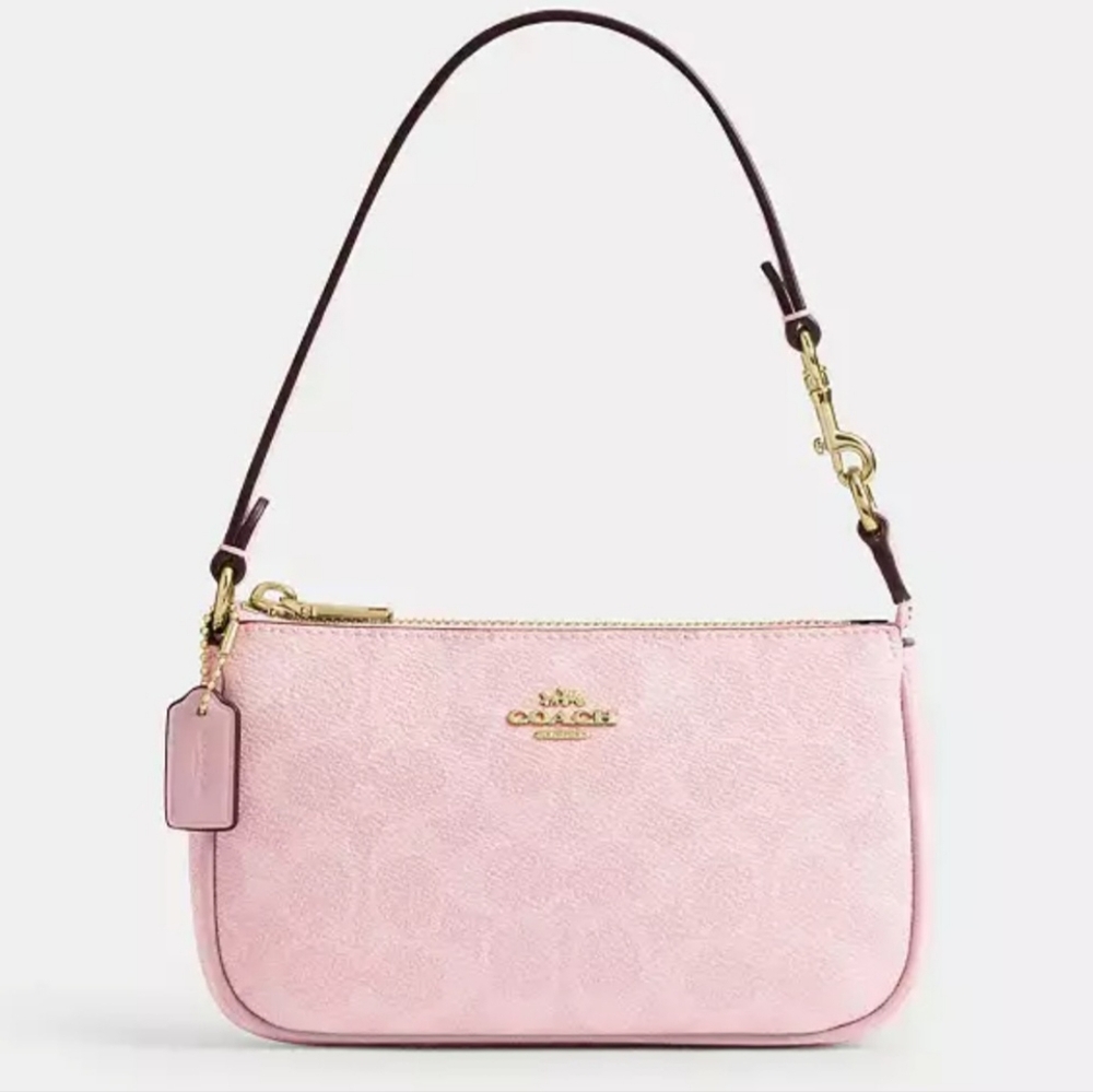 Coach Nolita 19 Powder Pink Signature Canvas